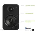 thumbnail image 2 of Kanto YU4 140W Powered Bookshelf Speakers with Bluetooth and Phono Preamp | Matte Black | Pair, 2 of 9
