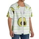 thumbnail image 2 of Fotbe Avocado of a Hear Camisa Estampada de Manga Corta para Hombre, Casual de Verano, Estilo Playero, Sin Arrugas-XX-Large, 2 of 5