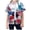 Pink, variant on Staki 250 Anniversary USA Shirt Girl American Flag Shirt for Girls: 4th July Graphic T-Shirts Patriotic USA Flag Star Stripes Tees Hawaiian Button Down Tops 4T 5T 454T(Light Purple,4-5 Years)