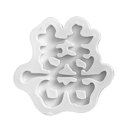 

QUSENLON Silicone Mold Chocolate Festive Wedding Fondant Cake Candy Moulds for Decor