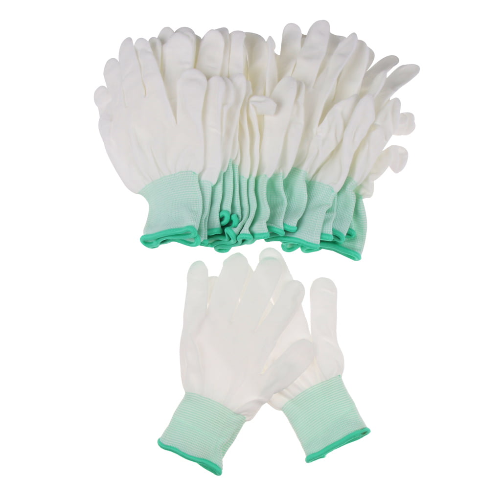 Electric Working Gloves ESD Gloves Antistatic Size S M L 10 Pairs 