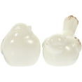 thumbnail image 2 of Hieromout Set of 2 Ceramic Bird Figurines, Abstract Modern Sculptures for Home Decor, Tabletop Ornaments, Stylish Living Room Accents, 2 of 10