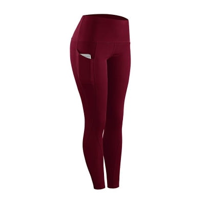 Women Yoga Leggings Fitness Pants Gym Fitness Sports Comfy Trousers with Pocket