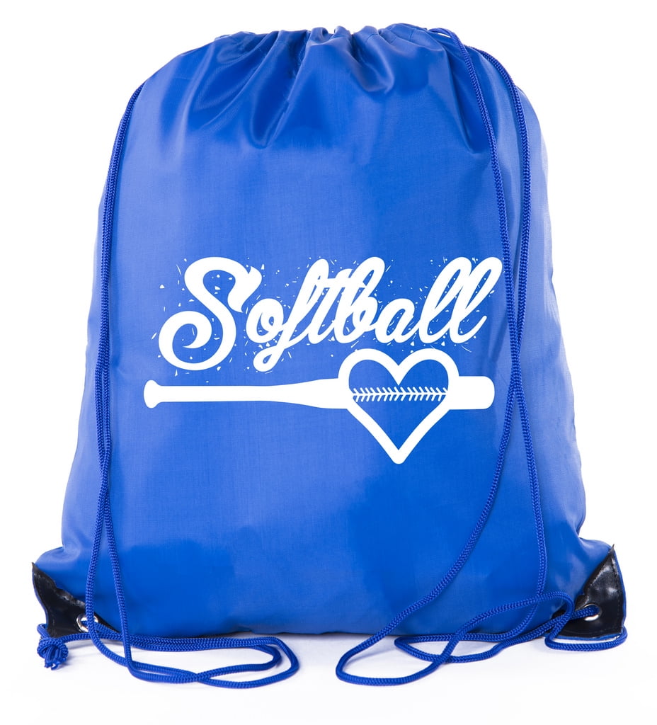 Mato & Hash Ladies Softball Drawstring Bags with 3,6, and 10 Pack Bulk