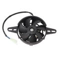 thumbnail image 1 of Motorcycle Radiator Fan, Water Cooler Electric Fan Efficient Cooling  For 150-250cc Go Kart, 1 of 8