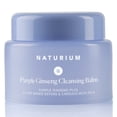 thumbnail image 1 of Bálsamo limpiador Naturium de ginseng morado con ésteres vegetales y aceites ricos en linoleico, limpiador facial suavizante, 85 g, 1 of 6