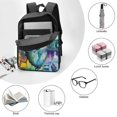 thumbnail image 3 of Wings Of Fire WOF Backpacks Basic Shoulder Daypack Bookbag Satchel Knapsack Rucksack-XTYD1651, 3 of 3