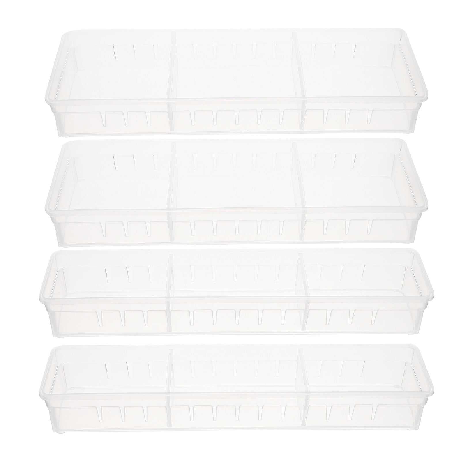 4Pcs Jewelry Box Organizer Divider Container Detachable Fishing Gear