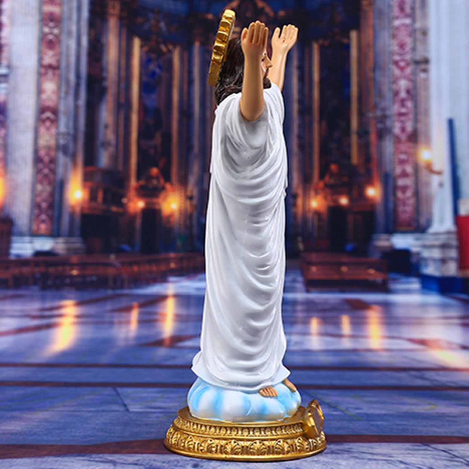 Buy Breeze Handicrafts Christian Gift Polyresin Statue of Jesus Christ  Resurrection Statue Catholic Religious Showpiece Decor Risen Jesus PRST 016  Online at Low Prices in India - Amazon.in