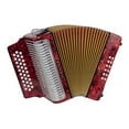thumbnail image 2 of Hohner 3523GR Corona II Classic Accordion (GCF Keys, Pearl Red), 2 of 4
