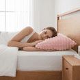 thumbnail image 2 of Unique Bargains 2 Pack Polyester Envelope Closure Durable Bedding Pillowcases Pink, 2 of 3