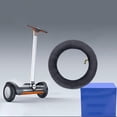 thumbnail image 4 of Allume 2Pcs 10 Inch Inner Tube 10X2.125 Thick Butyl Rubber Curved Nozzle for Electric Scooter Black, 4 of 10