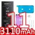 thumbnail image 1 of Batería NOHON para iPhone 7 6S 6 8 Plus 11 12 Pro X XS MAX XR batería de repuesto para Apple iPhone SE SE2 5S 5C 5 12 Mini batería Tan Jianjun unisex, 1 of 2