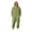 Army Green, variant on FAHXNVB Men's Hooded Onesie Pajamas Lightweight Fuzzy Fleece Zip Up Jumpsuit Long Sleeve Lounge One Piece Pjs with Pocket S-XXL