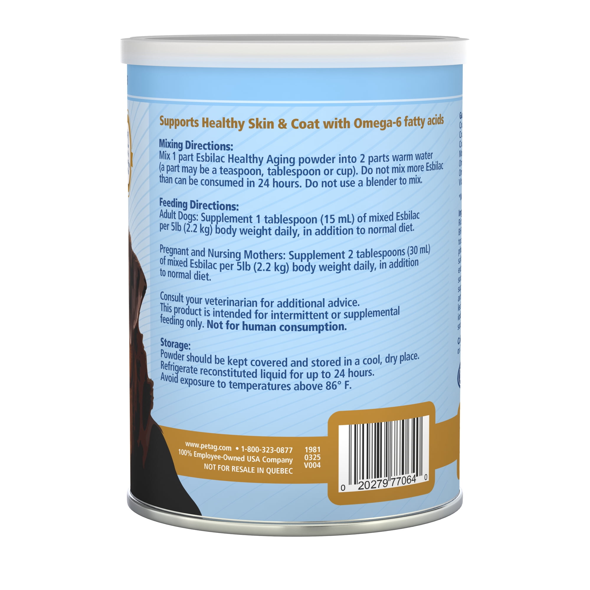(2 pack) PetAg Esbilac Healthy Aging - 14 oz