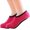 Rose Red, variant on 1 Pair Winter Floor Socks Non-slip Rough Sole Thicken Padded Washable Keep Warm Low Tube Contrast Color Women Socks Home Wear Socks