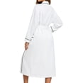 thumbnail image 5 of UVN Long Robes for Women Long Sleeve Kimono Bathrobe Waffle Knit Wrap Robe Soft Cozy Lightweight Sleepwear Nightgown with Pockets, 5 of 9