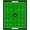 Green, Pattern 14, variant on ODIKA Football Field Sport Theme With Yard Line Stripes And Goal Marks Non-Slip Chair-Friendly for Home Office, Gaming Room, Under Desk