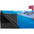 thumbnail image 3 of Coolnut Mailbox Covers, Magnetic Standard Size Dolphins Posing in Clear Water Seasonal Mail Wraps for Home Outdoor Decor, 20.7"x18.03", 3 of 5