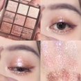 thumbnail image 3 of 10-Color Acrylic Nude Milk Tea Eyeshadow Palette Long Lasting Blendable Matte and Shimmer Shades, 3 of 8