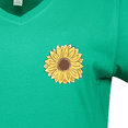 thumbnail image 4 of Inktastic Pocket Full of Sunshine Sunflower Women's V-Neck T-Shirt, 4 of 5