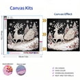 thumbnail image 2 of Mosaflare Pearl Diamond Painting Kit for Adults-Christmas Reindeer,DIY Diamond Art Craft for Home Decor, 12×12 inch HD Canvas, 2 of 7
