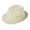 Beige, variant on Hemming Wide Brim Breathable Holes Folding Jazz Hat Mid-aged Men Outdoor Sun Hat Fashion Accessories,Blue & Grey,XL