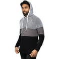 thumbnail image 5 of X RAY JEANS Mens Color Blocked Hooded Sweater, Grey, 3XL, 5 of 5