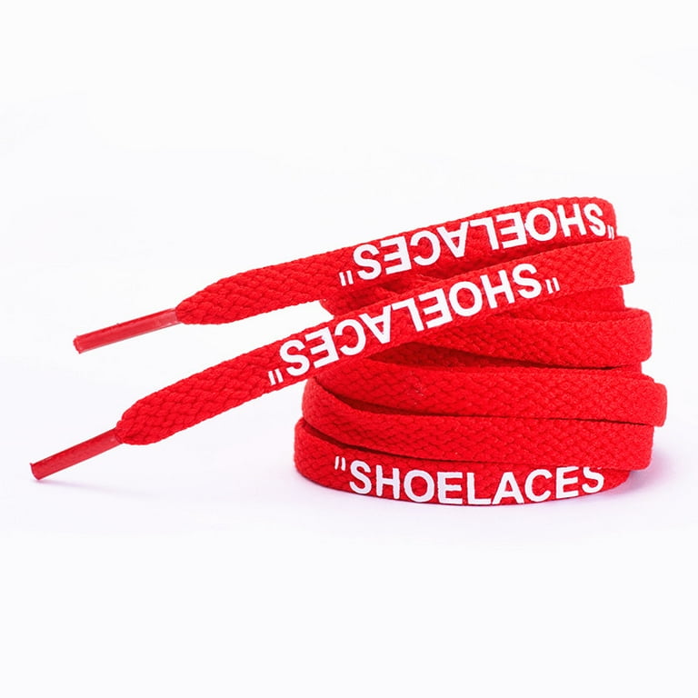 Off white flat laces 2025
