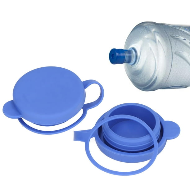 Lot de 3 bouchons réutilisables pour carafe d'eau de 10,9 et 18,9 litres –  Couvercles en silicone remplaçables de 55 mm avec poignée de transport pour  bouteille : : Maison