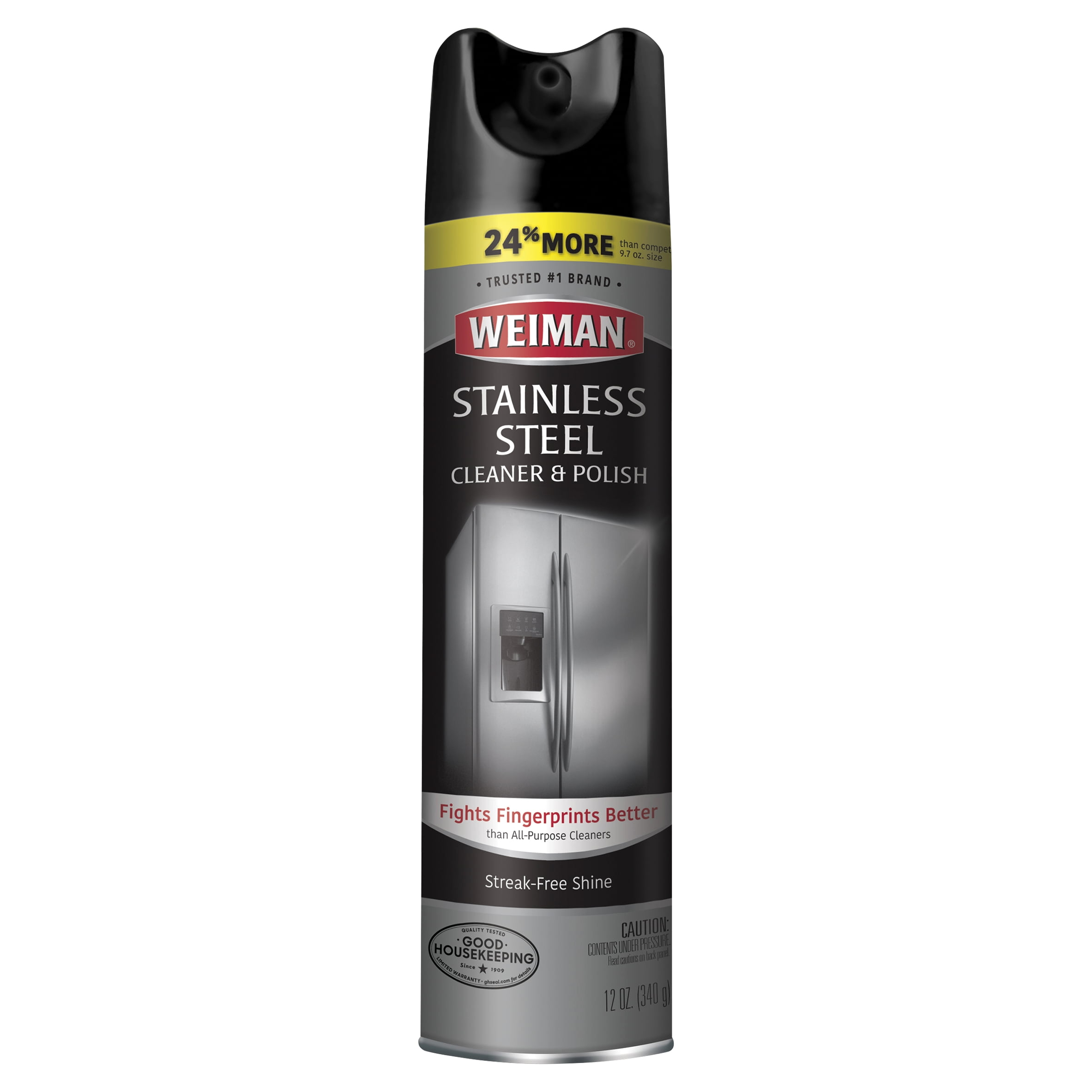 Weiman Stainless Steel Cleaner & Polish, 12 oz