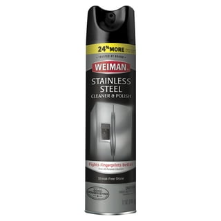 Sprayway SW841 Oil-based Stainless Steel Cleaner and Polish, Protects and  Preserves, Resists Streaks and Finger prints, 15 Oz.