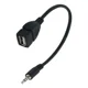 thumbnail image 1 of 3,5mm Macho Audio Aux A Usb Hembra Otg Convertidor Adaptador, 1 of 8