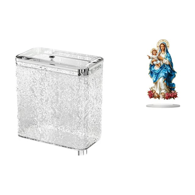Cubo de basura de cocina,Contenedor de compost para cocina,bote de basura pequeño colgante,Letrero de mesa,Decoración de escritorio acrílica Rincón festivo Decoración del hogar,Decoración