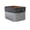 Black, variant on Fabric Storage Bins for Shelves 1 Pack | 15x10x10" Closet Storage Bins for Shelves | Cloth Baskets for Organizing | Linen Closet Organizers | Fabric Basket(Black Border)
