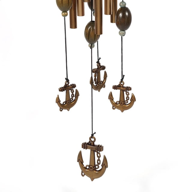 Timbre de viento LHCER de metal estilo vintage para decoración del hogar