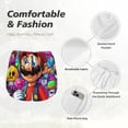 thumbnail image 6 of Lsque Mario Printed Women's Running Shorts with Liner Pockets,Elastic Quick Dry Workout Athletic Gym Yoga Shorts,Womens High Waist Shorts-X-Large, 6 of 9