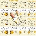 thumbnail image 6 of 80Pcs Labels for Lip Balm Coated Paper Paster Honey Bee Square Tubes Lip Balm Labels Stickers Natural Homemade Self-Adhesive Stickers Logo, 6 of 9