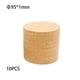thumbnail image 3 of Advancent Paquete de 10 posavasos de corcho autoadhesivos, alfombrillas para muebles, láminas traseras Type7 NO7, 3 of 6