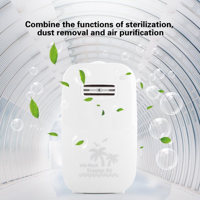 Generador De Iones Negativos Aire Aire Portátil Portable Air Negative Ion Generator Esterilización Desinfección Dispositivo White US Plug YLSHRF Portable Air Purifier