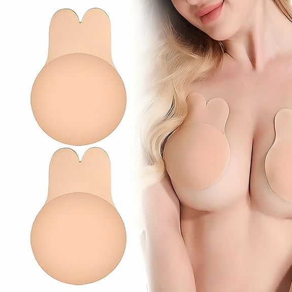 TELOLY Grippy Seamless Covers Nipple Covers Full Coverage Large Adhesive Reusable Nipple Covers