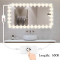 thumbnail image 1 of USB 5V Makeup Mirror Vanity LED Light strip Inductive dimming Adjustable Lighted Make up Mirrors Cosmetic vanity table lights ,Widely Use, 1 of 7