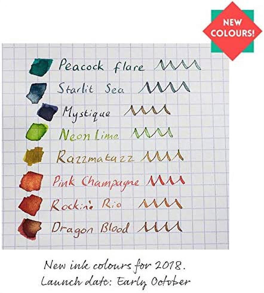 Diamine, Shimmering Fountain Pen Ink, 50ml, Dragon Blood, 9036