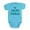 Turquoise, variant on CafePress - Grandpoobahforblack - Cute Infant Bodysuit Baby Romper - Size Newborn - 24 Months