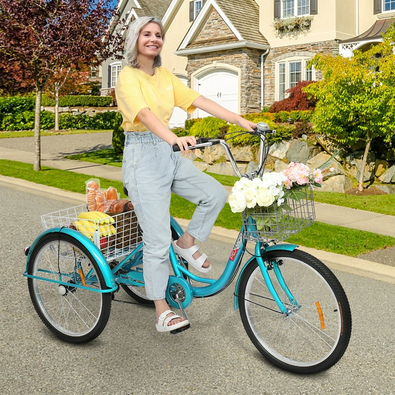 Triciclo para adultos CITY Trike 2.0 No Eléctrico – Happy Cargo Bike