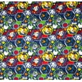 thumbnail image 2 of 1 Yard - Paw Patrol Rescue Hexagons on Navy Blue Cotton Fabric - Chase Rocky Rubble & More (Great for Quilting, Sewing, Craft Projects, Throw Pillows & More) 1 Yard X 44" Wide, 2 of 2