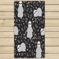 thumbnail image 1 of ABPHQTO Cute Baby Sloths Animals Sleeping Forest Toallas, Beach Bath Pool Sprot Travel Hand Spa Toalla 75x140 cm, 1 of 1