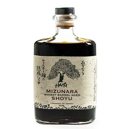 Haku Mizunara Whiskey Barrel Aged Shoyu (375 ml) (Best Whiskey To Age At Home)
