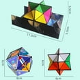 thumbnail image 4 of (2 pack) Casse-Tête Logique de Réflexion pour Enfants (cube Magique en Forme de Diamant changeable - Espace changeable), 4 of 5