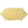 thumbnail image 1 of Design Imports Yellow Napkin Set of 6, 1 of 1
